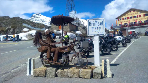 Fahrt über den Grimselpass &ndash; &copy; Gisela Gerlach