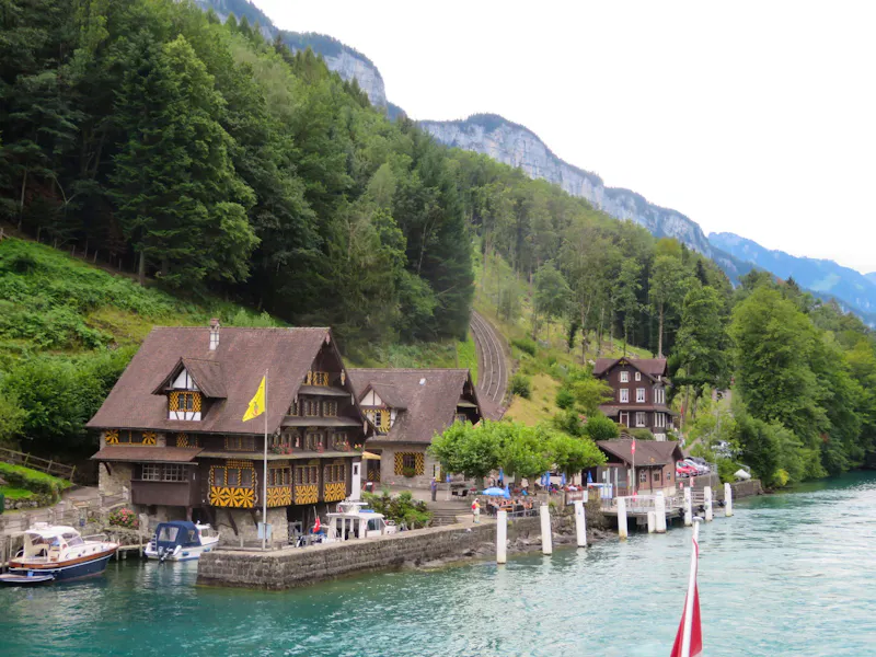 Schifffahrt auf dem Vierwaldstättersee - Treib - &copy;Annette Weise
