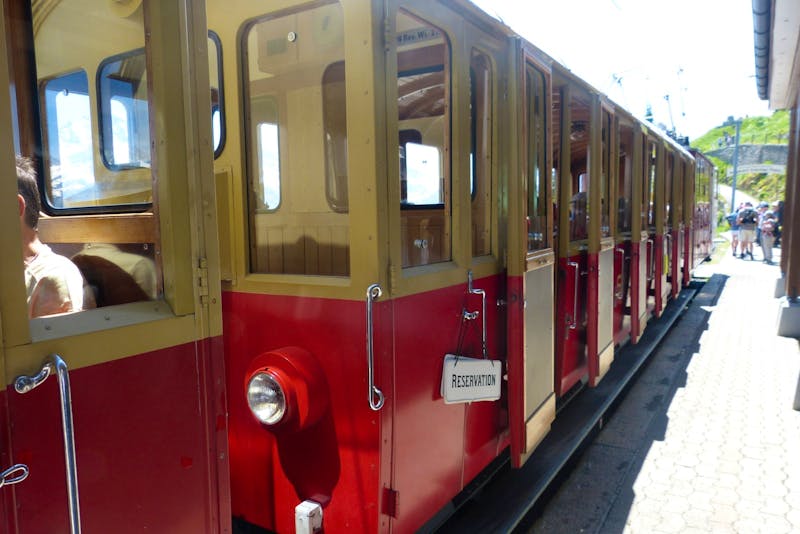 Die Wagen der Schynige Bahn - ©Andreas Kunzmann