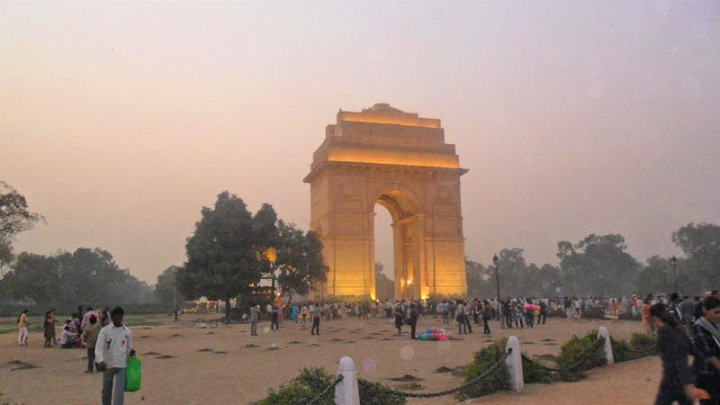 Delhi - Abendstimmung am India-Gate - ©Michael Krause - Eberhardt TRAVEL