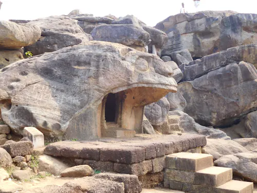 Tigergrotte im Höhlenkloster in Udayagiri &ndash; &copy; Michael Krause - Eberhardt TRAVEL