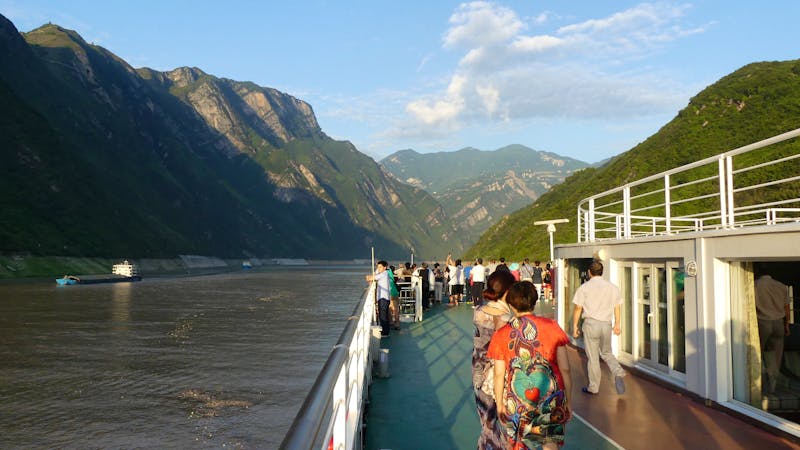 Yangtze-Kreuzfahrt: die zweite Yangtze-Schlucht - Wu-Schlucht - ©Frank Nimschowski - Eberhardt TRAVEL