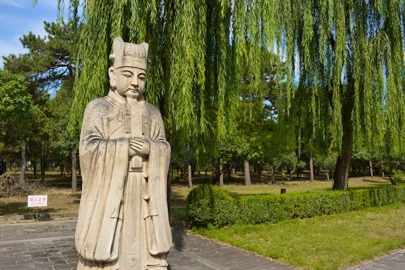 Geisterallee oder auch Seelenweg in China - die steinernen Wächter der Ming-Gräber - ©Franziska Barthel - Eberhardt TRAVEL