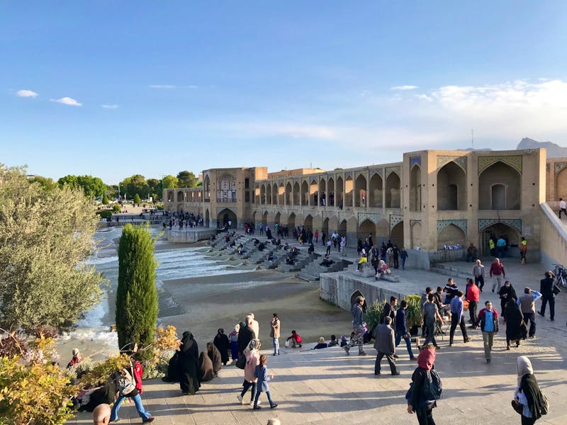 Isfahan - Khaju-Brücke - ©Magda-Viola Hanke