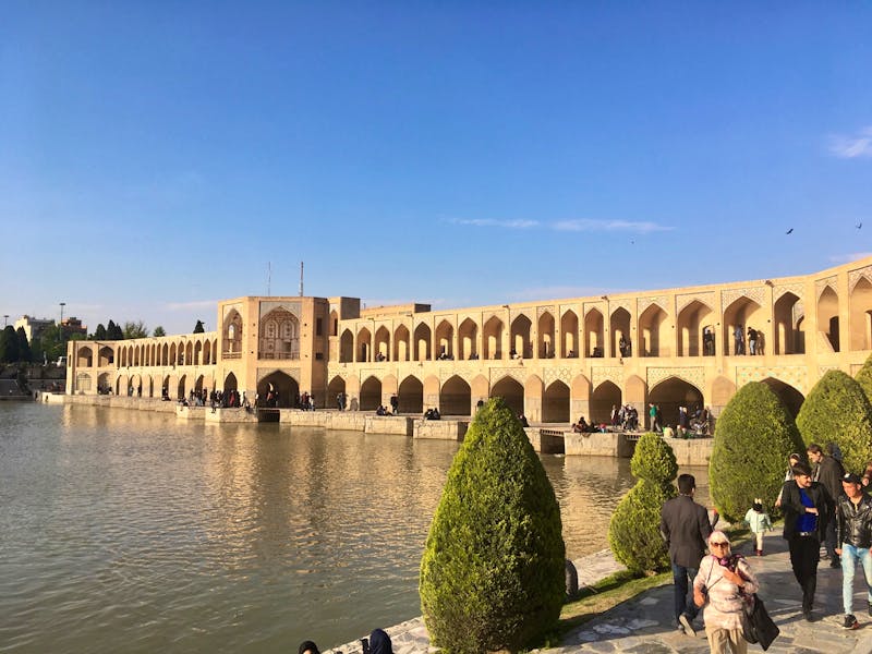 Isfahan - Khaju-Brücke - ©Magda-Viola Hanke