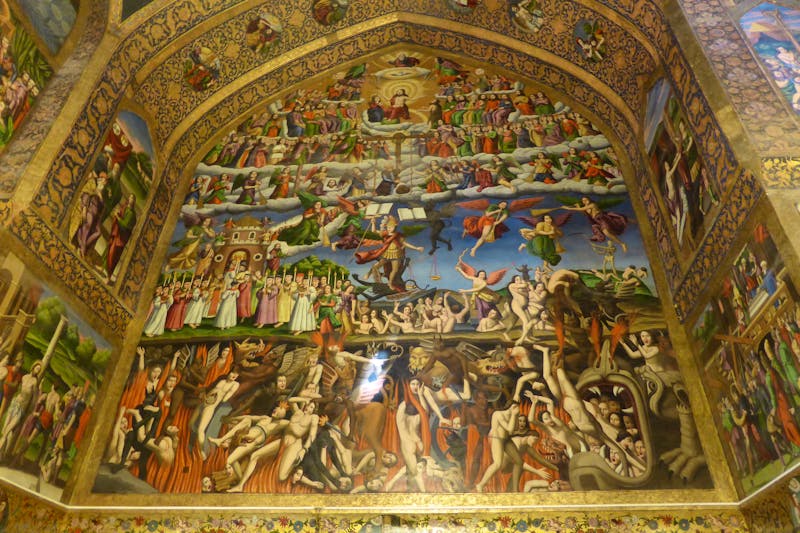 Isfahan - Dscholfa-Viertel - Fresken der Vank-Kirche - ©Frank Nimschowski