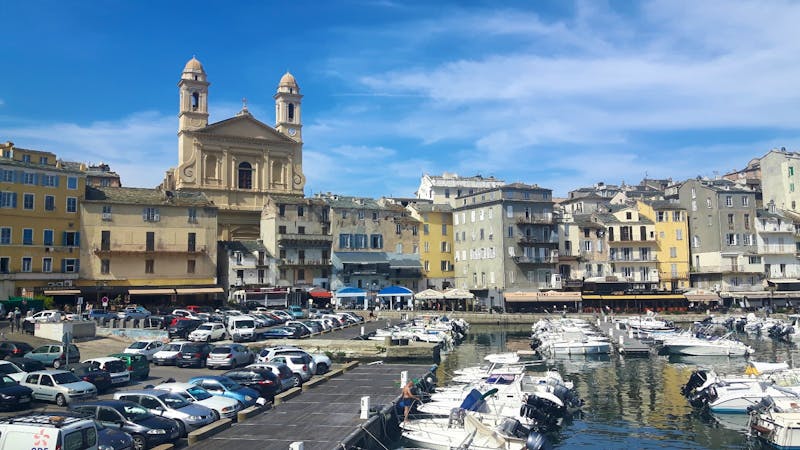 Bastia - Alter Hagen mit Blick zur Kirche Saint Jean-Baptiste - ©Katrin Deutschbein