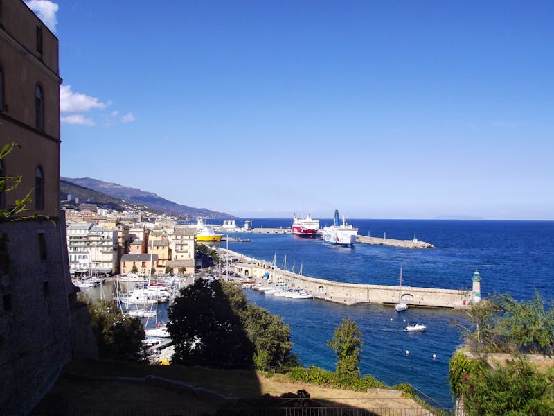 Bastia - Blick zum Hafen - ©Christina Schlawis