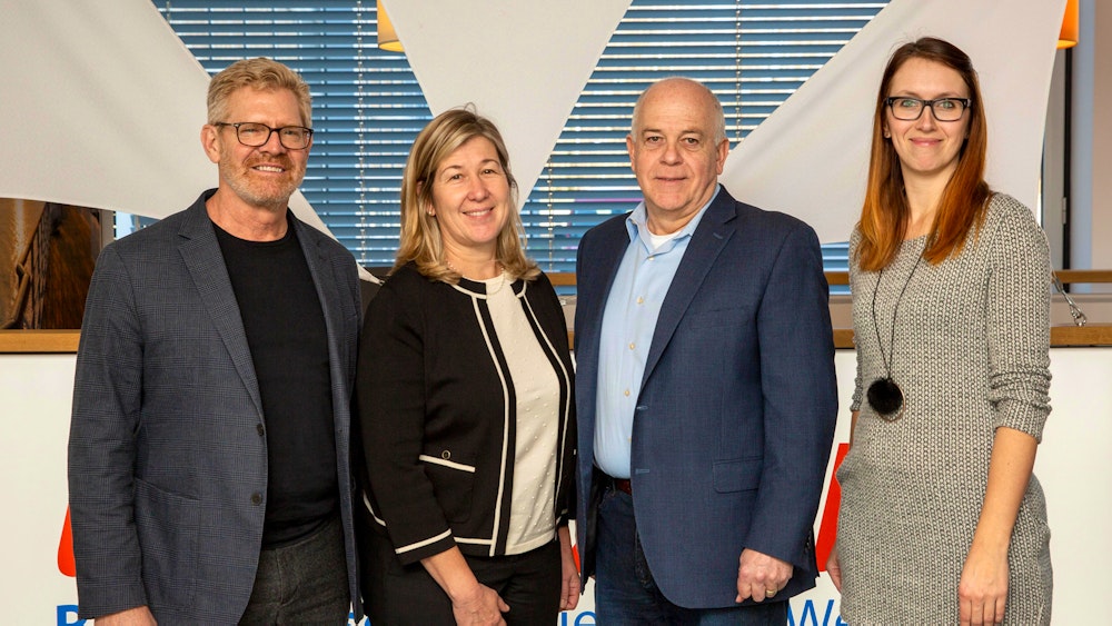 Eberhardt-Reisemanagerin Kristin Werner mit Partnern aus den USA – © Eberhardt TRAVEL