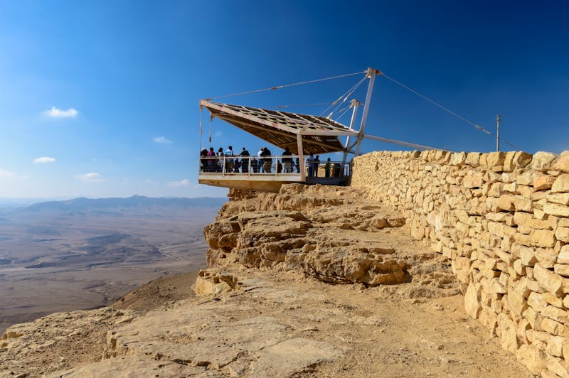 Aussichtsplattform Mizpe Ramon - ©sergei_fish13 - stock.adobe.com