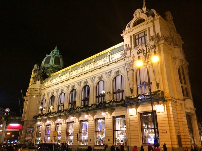 Prag - Gemeindehaus - ©Hanna Sehm