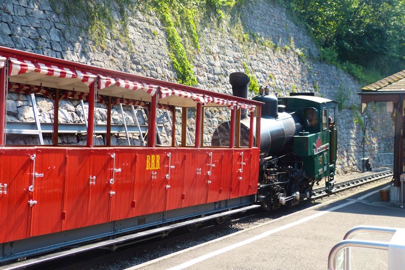 Die Rothornbahn wird bereitgestellt - ©Andreas Kunzmann