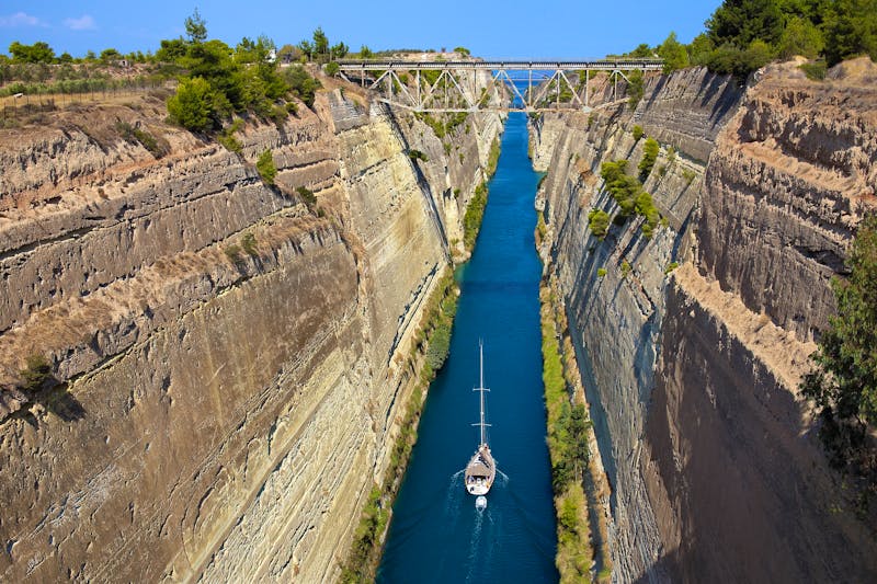 Kanal von Korinth - ©Pavel Kirichenko - stock.adobe.com