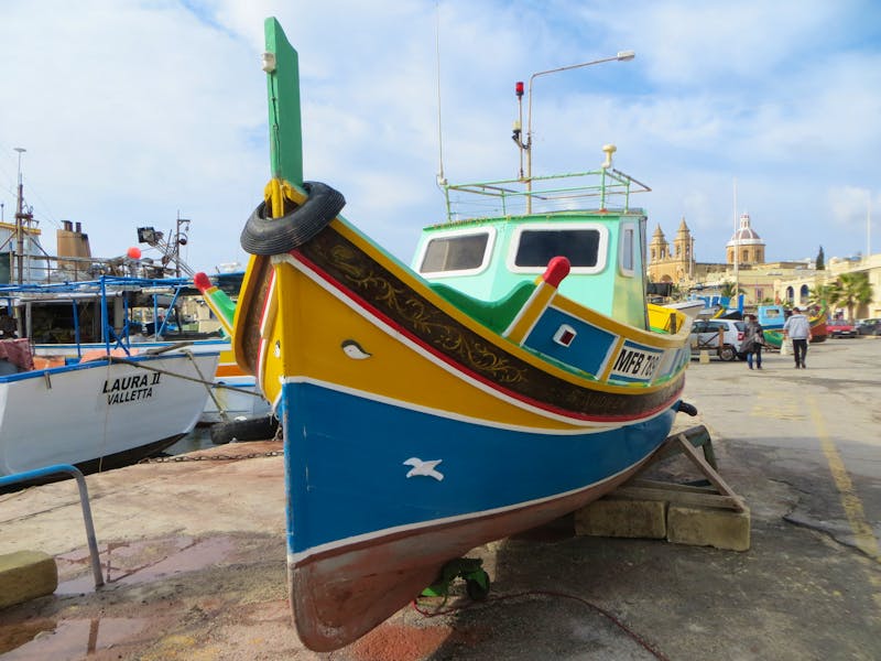 Luzzi in Marsaxlokk - ©Marion Kottlos