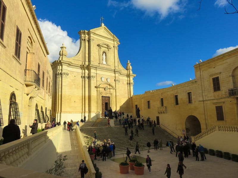Gozo - Kathedralenplatz der Zitadelle von Victoria - ©Marion Kottlos