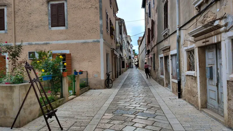 Porec - malerische Gasse in der Altstadt - &copy;Konrad Füssel