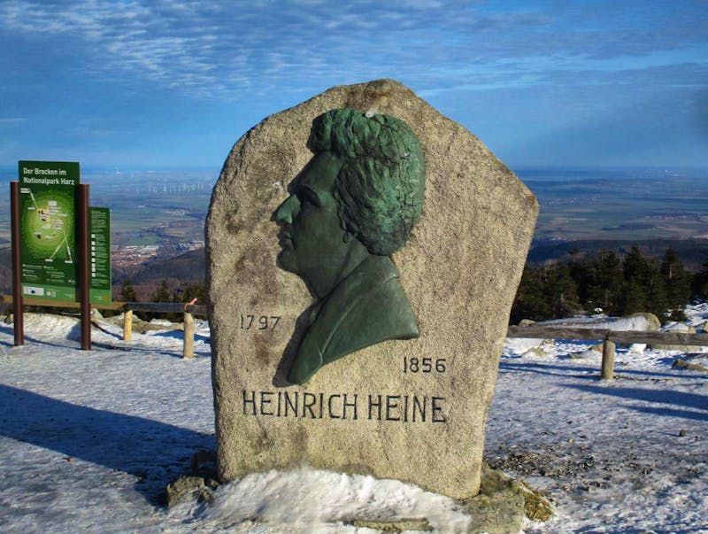 Heinrich Heine Denkmal auf dem Brocken - ©Peter Rudolph