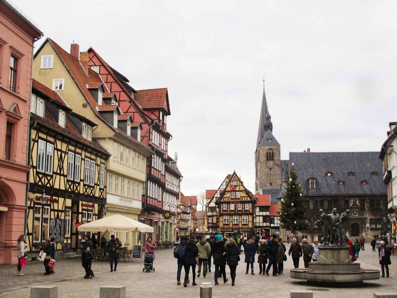 Quedlinburg - Marktplatz - ©Peter Rudolph