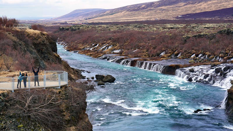 Island – Hraunfossar, Wasserfall - ©glowonconcept - stock.adobe.com