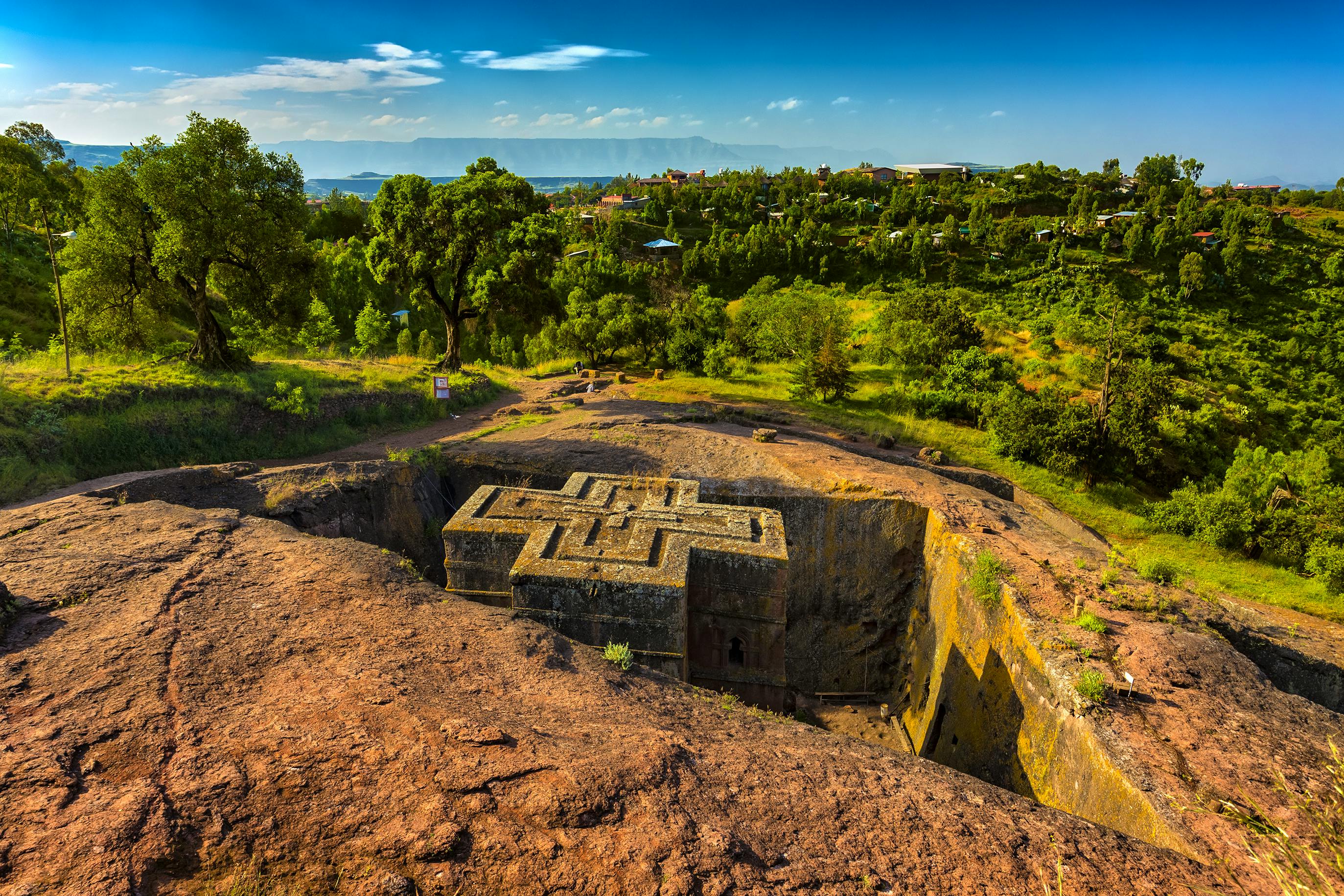 Ethiopien – Lalibela, Felsenkirche Saint George &ndash; &copy; WitR - stock.adobe.com