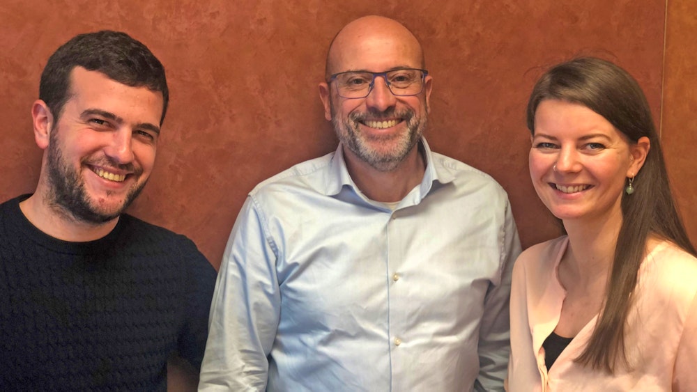 Reisemanagerin Isabell Wohlrab mit unseren Partnern aus Barcelona – © Eberhardt TRAVEL