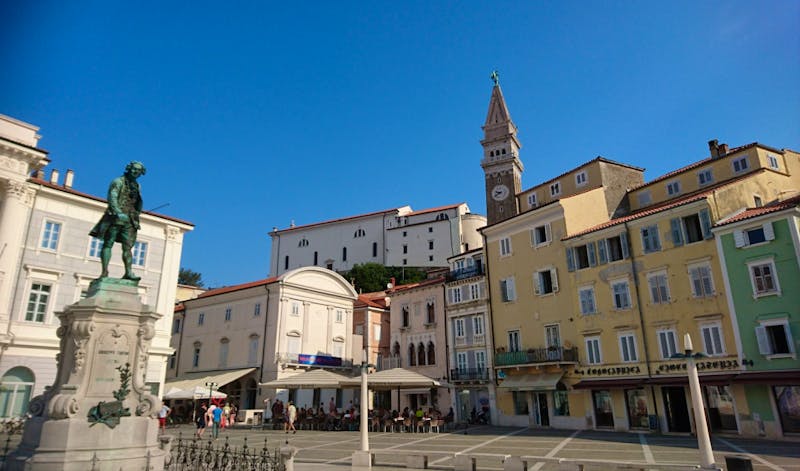 Giuseppe-Tartini-Denkmal in Piran - ©Simone Willner
