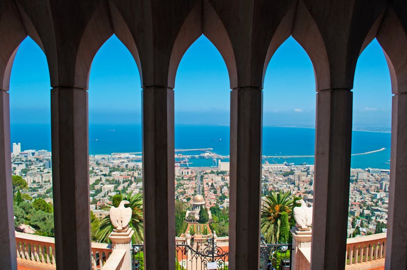 Haifa - Blick von den Bahai'i-Gärten - ©Naeblys - stock.adobe.com