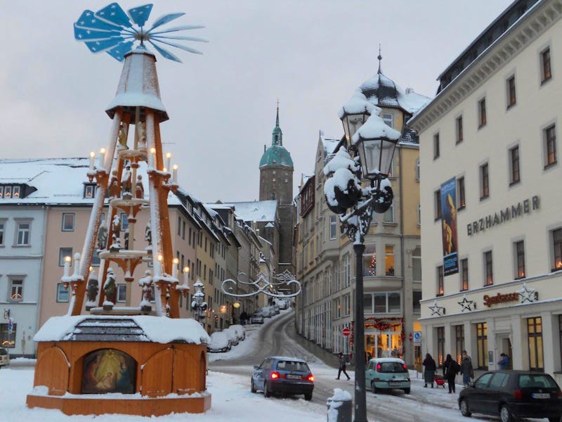 Annaberg mit Annenkirche - ©Eberhardt TRAVEL GmbH
