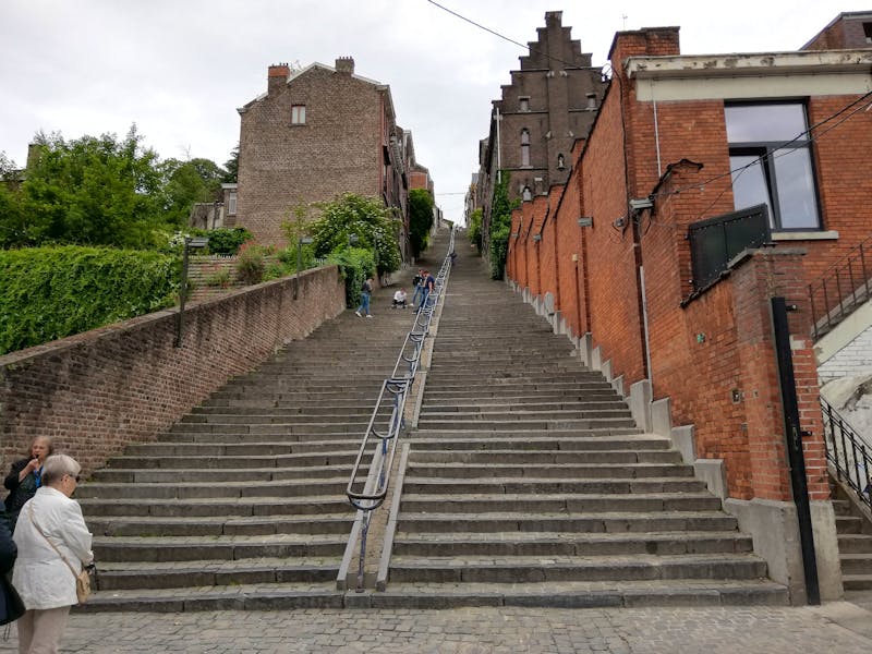 Lüttich - die 600-Stufen-Treppe - ©Gisela Gerlach