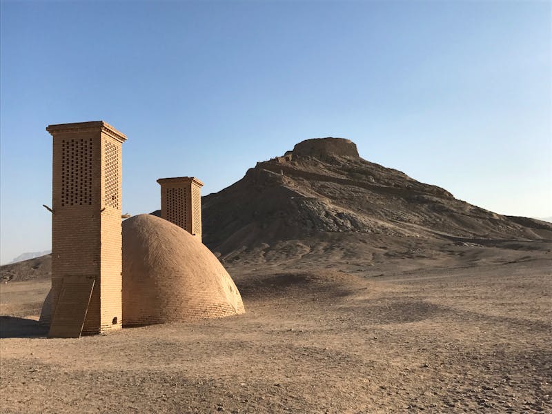 Yazd - Türme des Schweigens - ©Isabel Braksiek