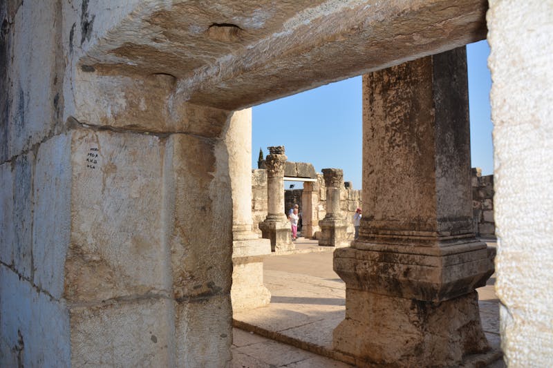 Capernaum - Ausgrabungen - ©Maria Schneider