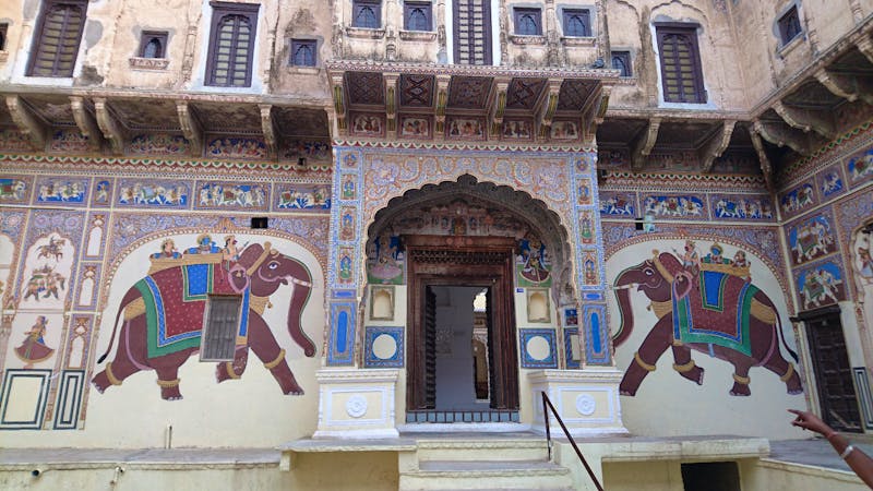 Privates und gepflegtes Haweli in Mandawa - ©Stefan Jahnke - Eberhardt TRAVEL