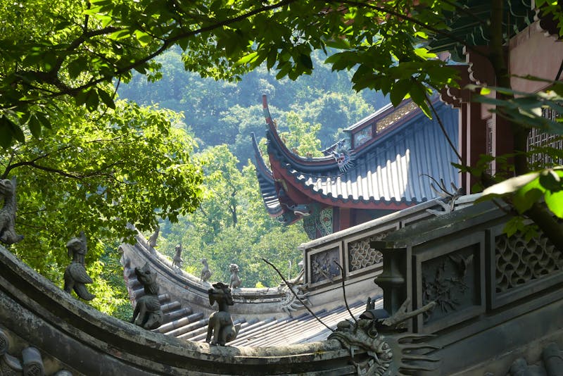 Hangzhou - im Lingyin Si Kloster - ©Frank Nimschowski - Eberhardt TRAVEL
