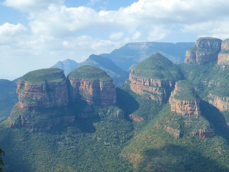 Blick auf die Three Rondalves am Blyde River-Canyon - &copy;Kerstin Hugel - Eberhardt TRAVEL
