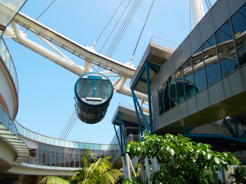 Singapore Flyer - jetzt geht's aufs Riesenrad - ©Michael Krause - Eberhardt TRAVEL