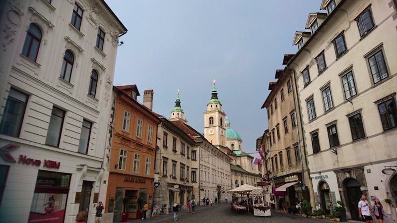 Altstadt Ljubljanas - ©Simone Willner