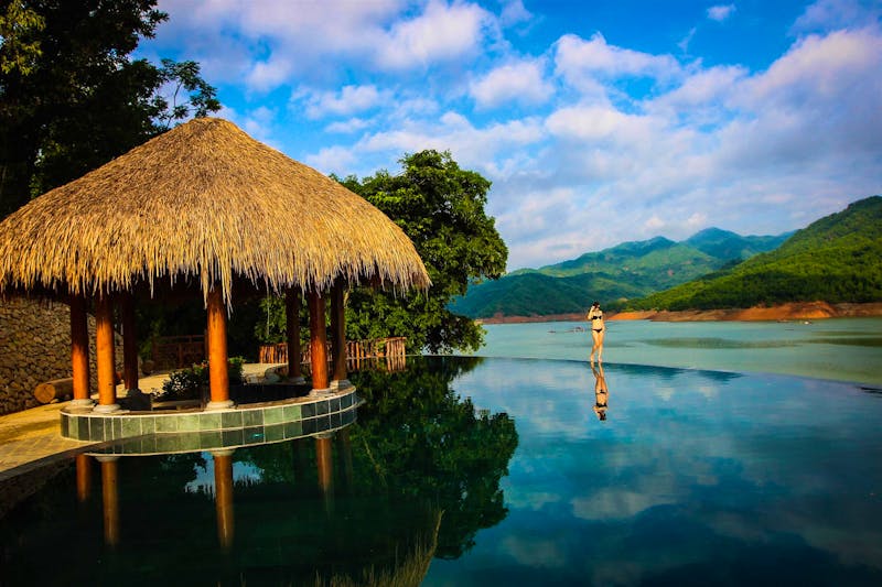 Mai Chau Hideaway - Infinity Pool - ©Mai Chau Hideaway
