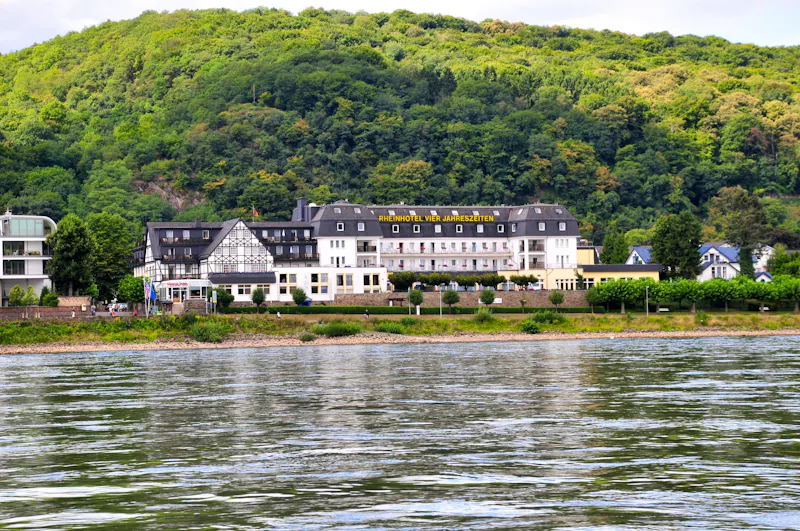 Außenansicht Fluss - &copy;Vier Jahreszeiten Bad Breisig
