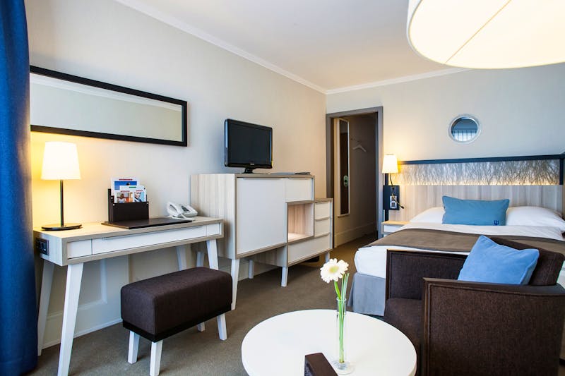 Hotel Neptun in Warnemünde - Beispiel Einzelzimmer – ©Alexander Rudolph - DOMUSimages - Hotel Neptun