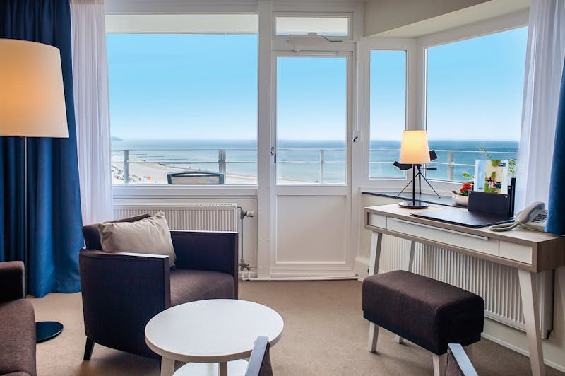 Hotel Neptun in Warnemünde - Beispiel Eckzimmer – ©Alexander Rudolph - DOMUSimages - Hotel Neptun