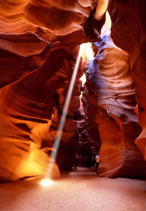 Antelope Canyon in Arizona USA – © GWest Tours
