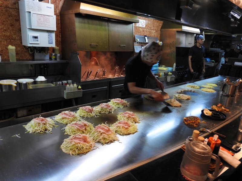 Okonomiyaki - &copy;Sabine Letzybyll