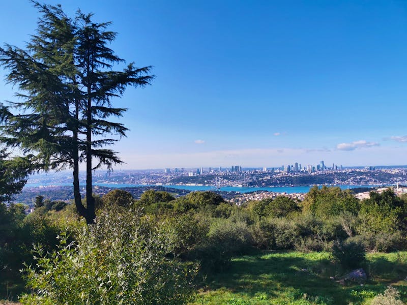 Blick von Camlica, dem Tannenhügel, höchster Punkt der Stadt - &copy;Simone Willner