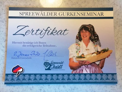 Gurkenseminar mit der Spreewald-Christl &ndash; &copy; Andrej Kulikov