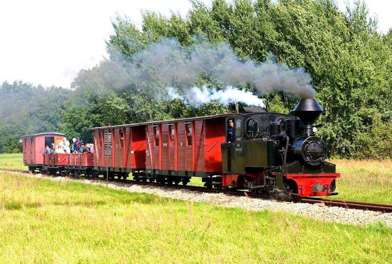 Waldeisenbahn-Fahrt nach Bad Muskau – © WEM - Gesellschaft zur Betreibung der Waldeisenbahn Muskau mbH