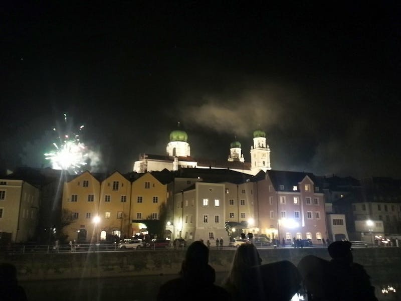 Passau - Dom, willkommen Neues Jahr - ©Michael Rass