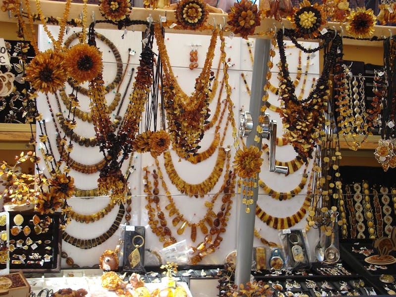Danzig - Bernsteinschmuck - ©Dr. Inge Bily