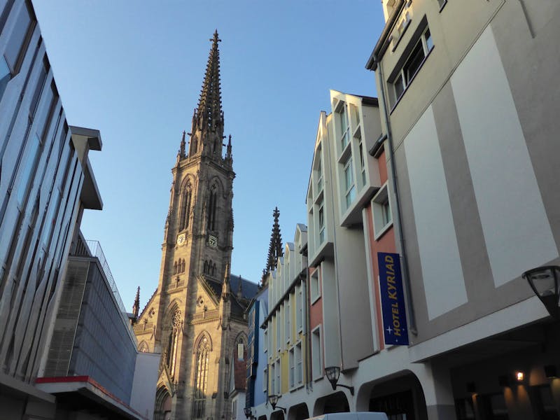 Mulhouse - Blick zur Kathedrale - &copy;Claudia Bernhardt