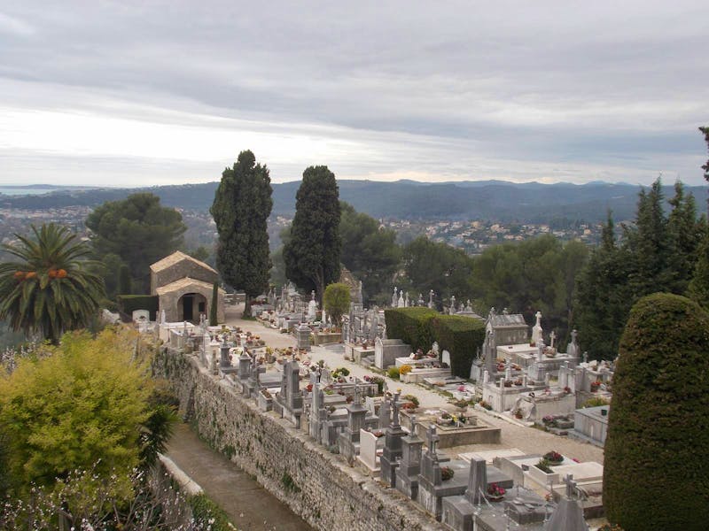 St. Paul de Vence - Friedhof mit Chagalls Grab - ©Eberhardt TRAVEL GmbH