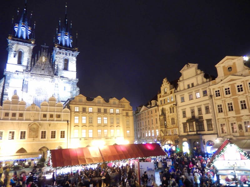 Weihnachtsmarkt in Prag auf dem Altstädter Ring - ©Uwe Päßler